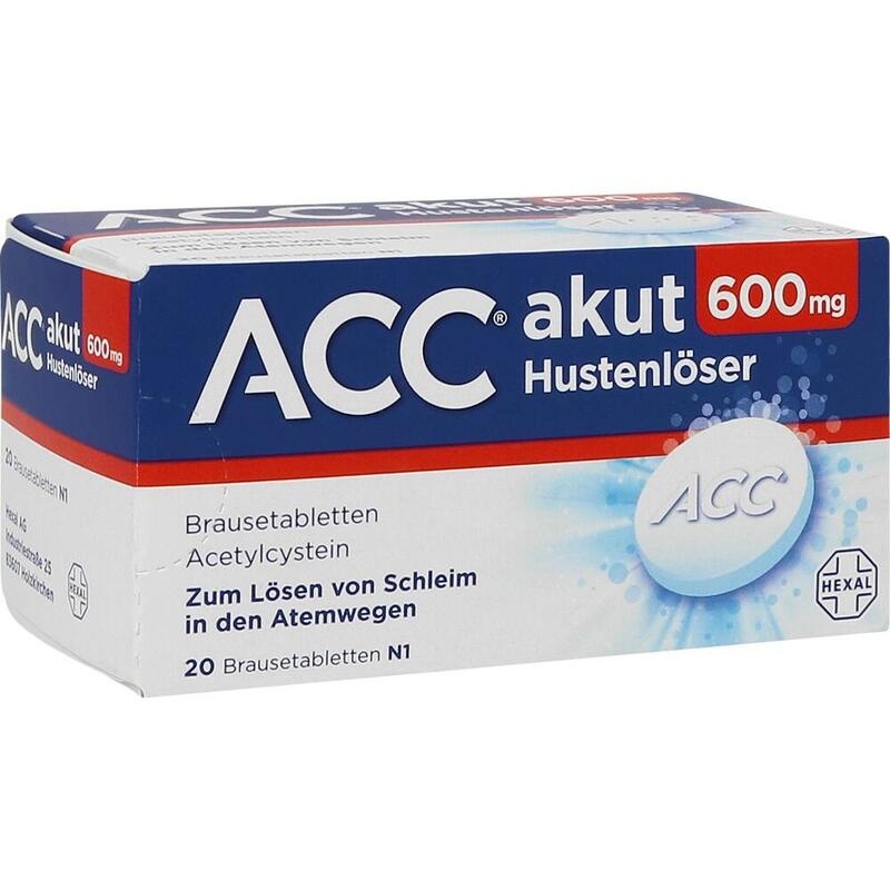 ACC akut 600 mg Hustenlöser bei verschleimtem Husten & festsitzender Bronchitis