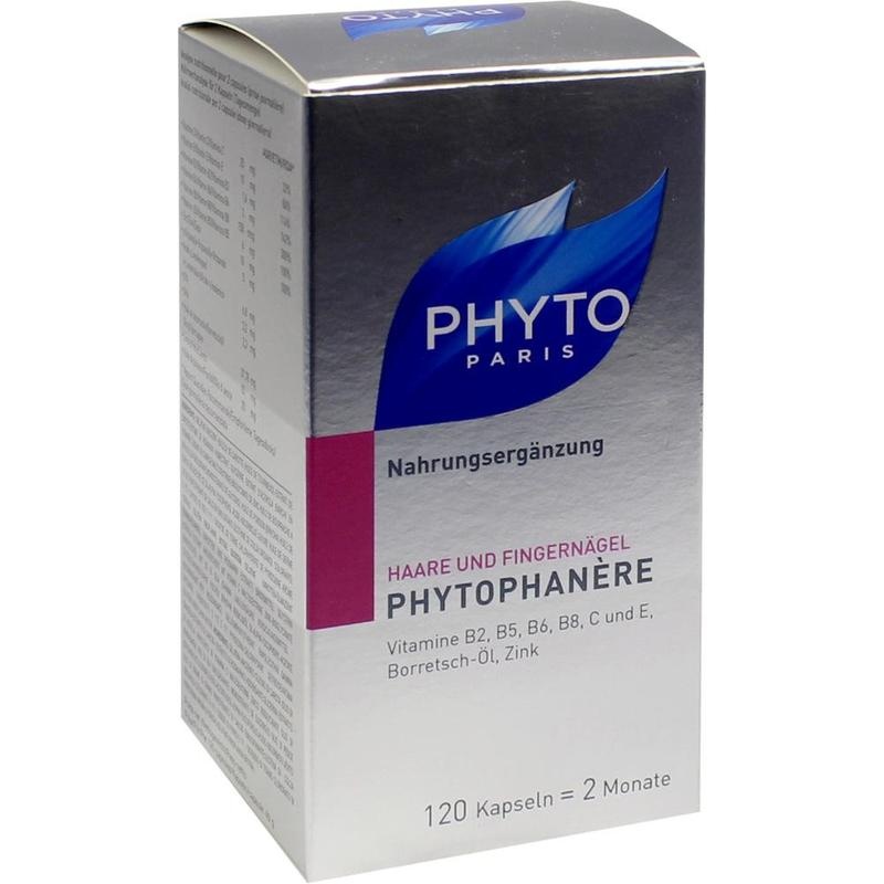 PHYTOPHANERE Nahrungserg.Haare+Nägel Kapseln