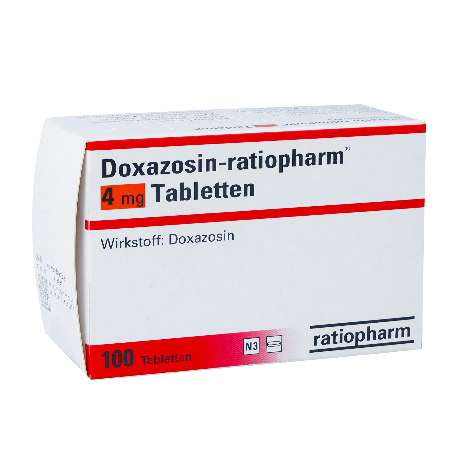 DOXAZOSIN-ratiopharm 4 mg Tabletten