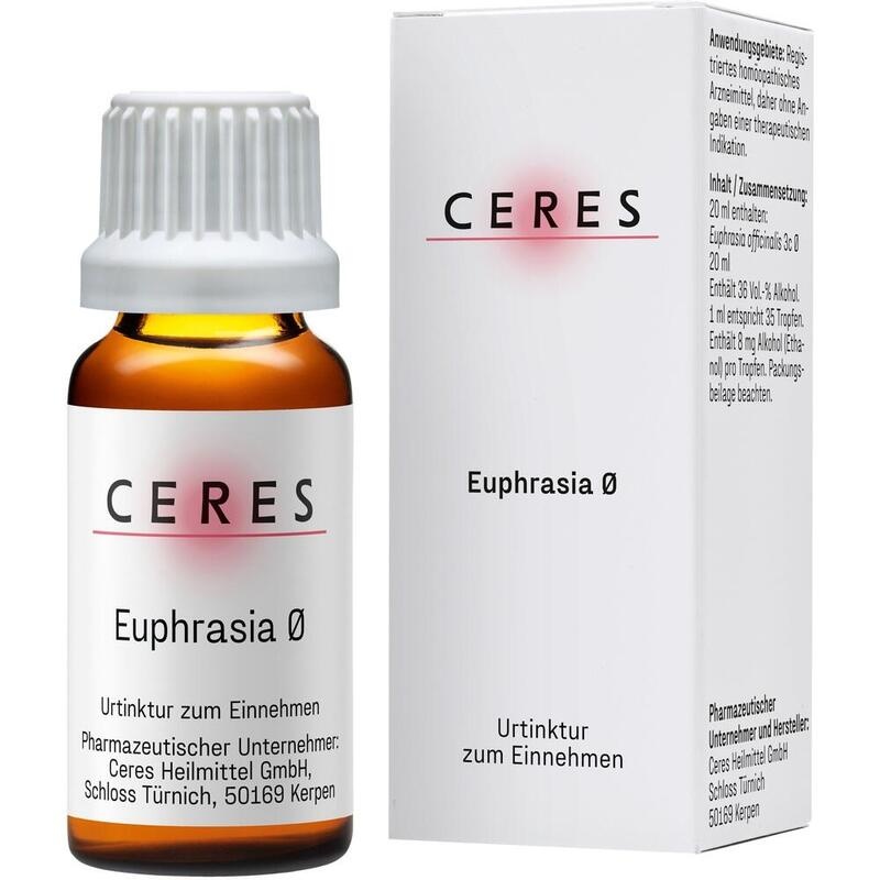 CERES Euphrasia Urtinktur