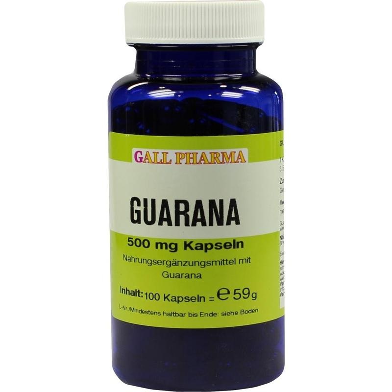 GUARANA 500 mg GPH Kapseln
