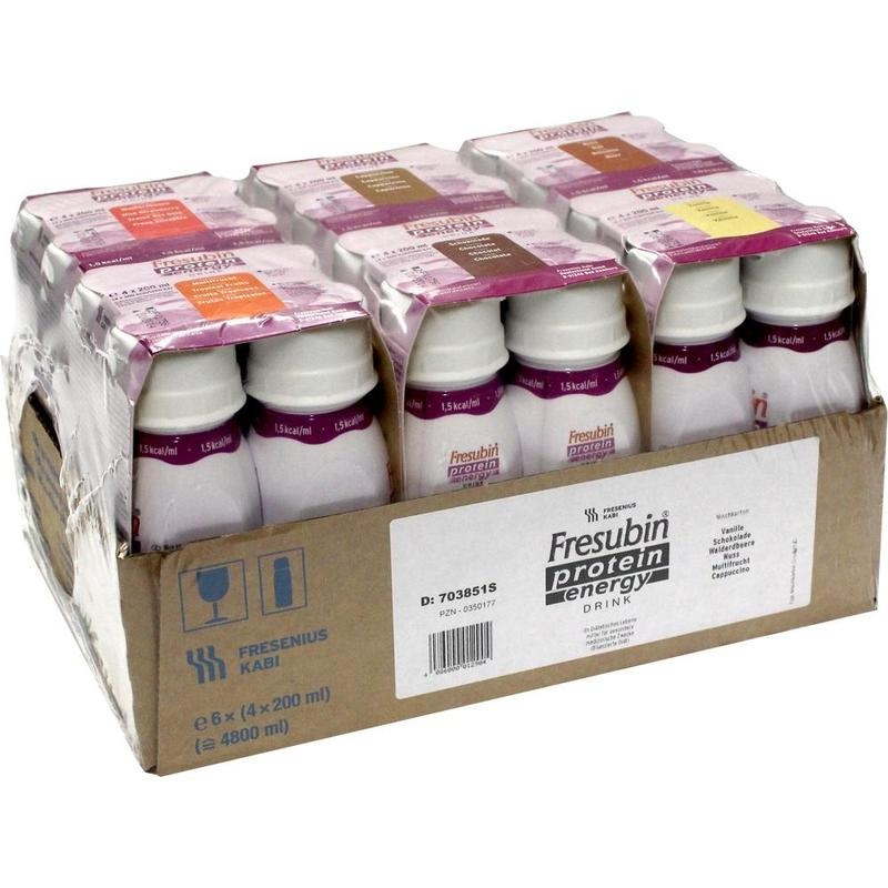 FRESUBIN PROTEIN Energy DRINK Mischkarton Trinkfl.