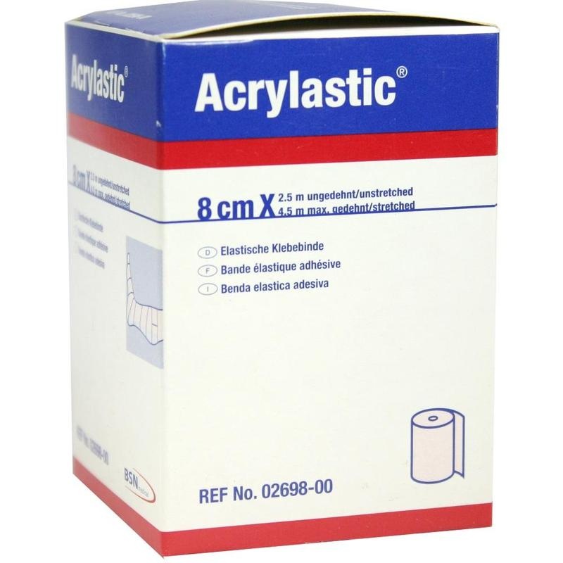 ACRYLASTIC 8 cmx2,5 m Binden