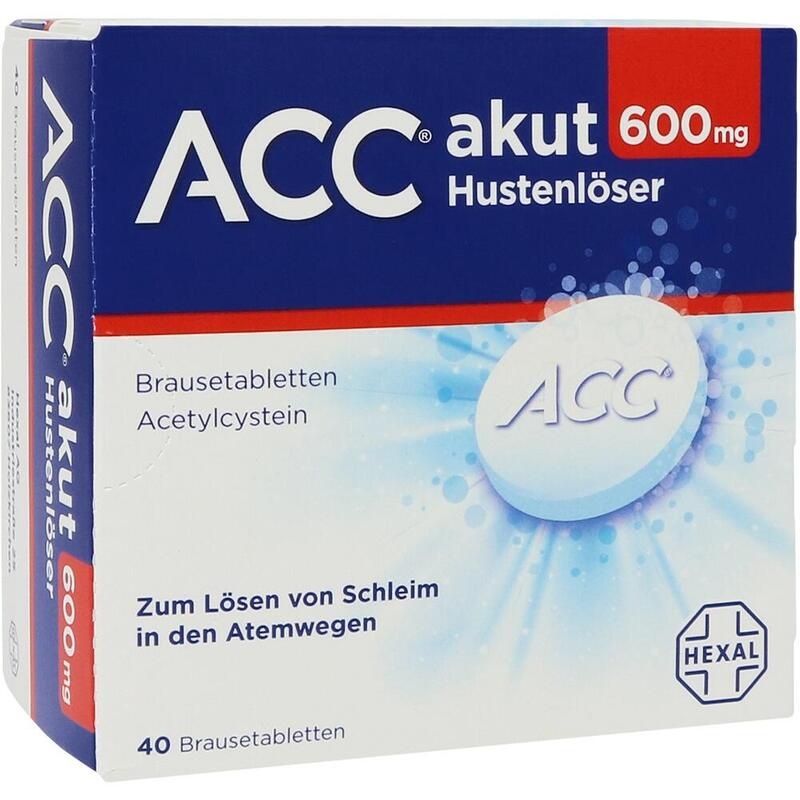 ACC akut 600 mg Hustenlöser bei verschleimtem Husten & festsitzender Bronchitis