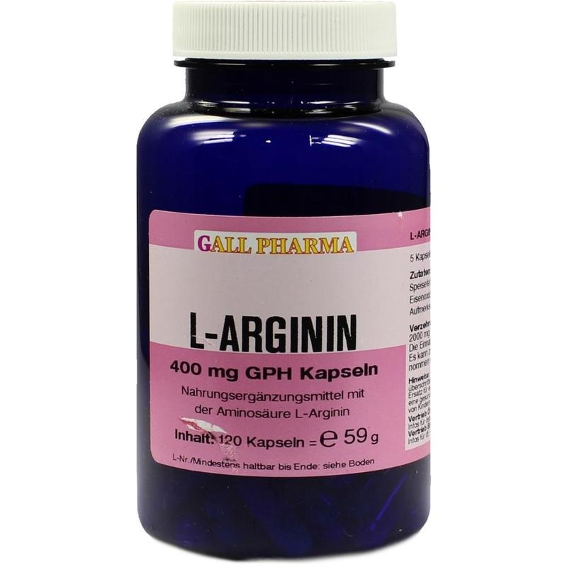 L-ARGININ 400 mg Kapseln