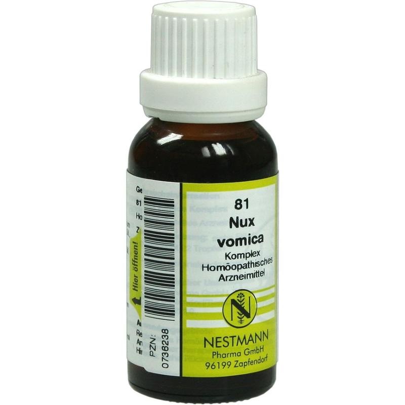 NUX VOMICA KOMPLEX Nr.81 Dilution