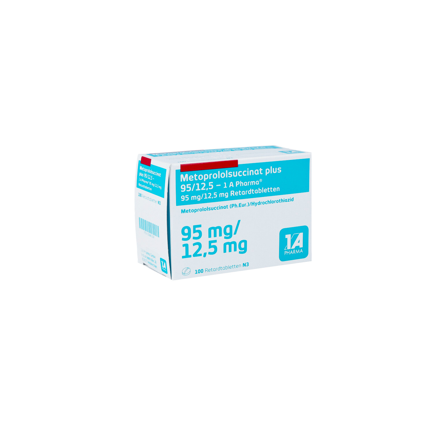 METOPROLOLSUCCINAT plus 95/12,5-1A Ph.Ret.Tabl.