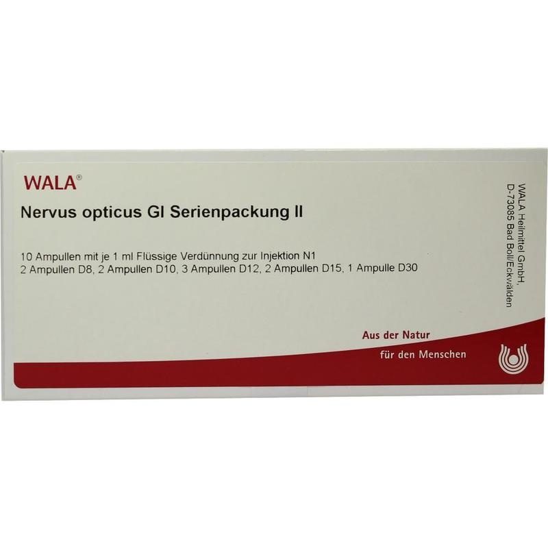 NERVUS OPTICUS GL Serienpackung 2 Ampullen