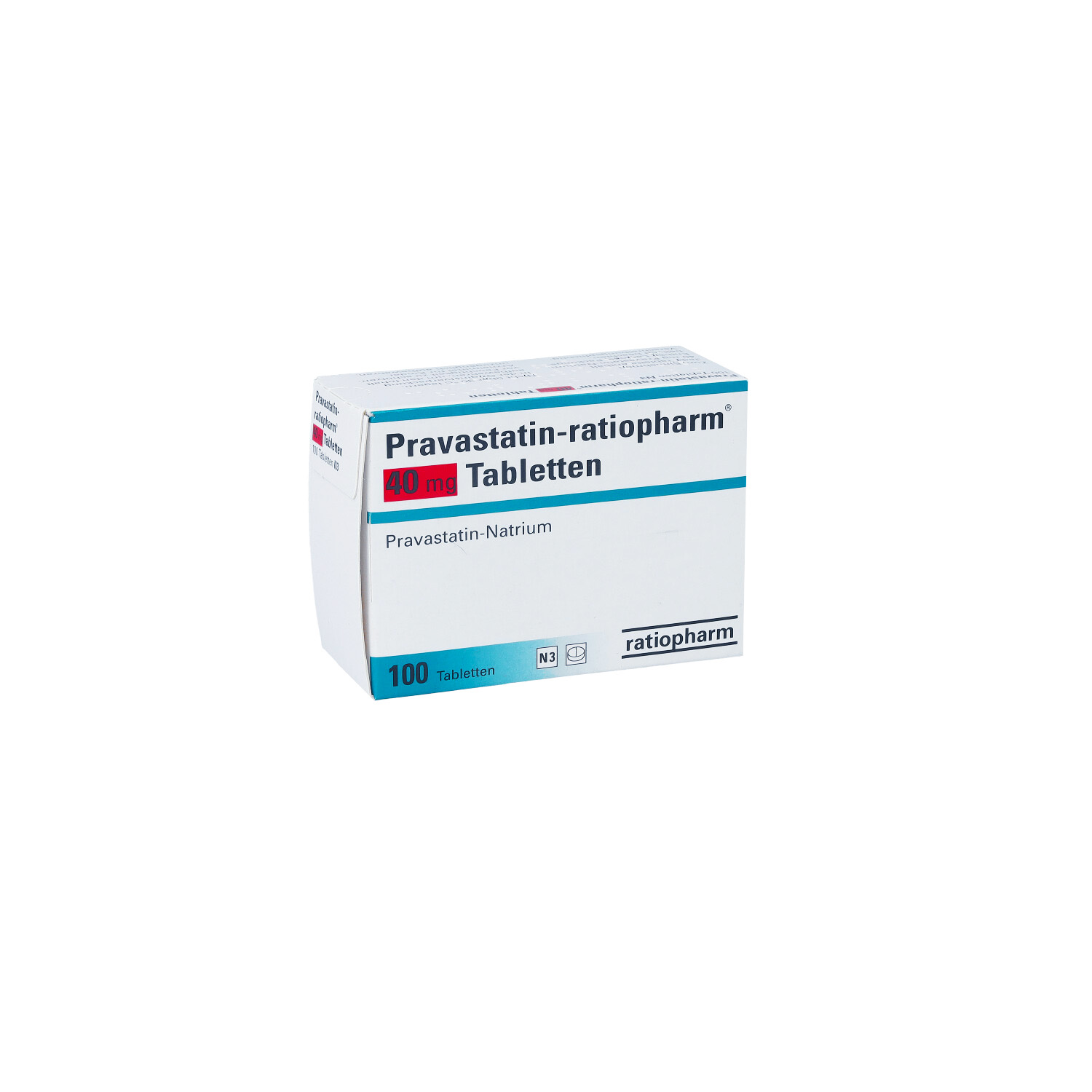 PRAVASTATIN-ratiopharm 40 mg Tabletten