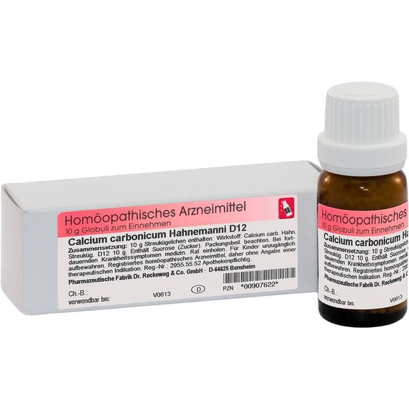 CALCIUM CARBONICUM Hahnemanni D 12 Globuli