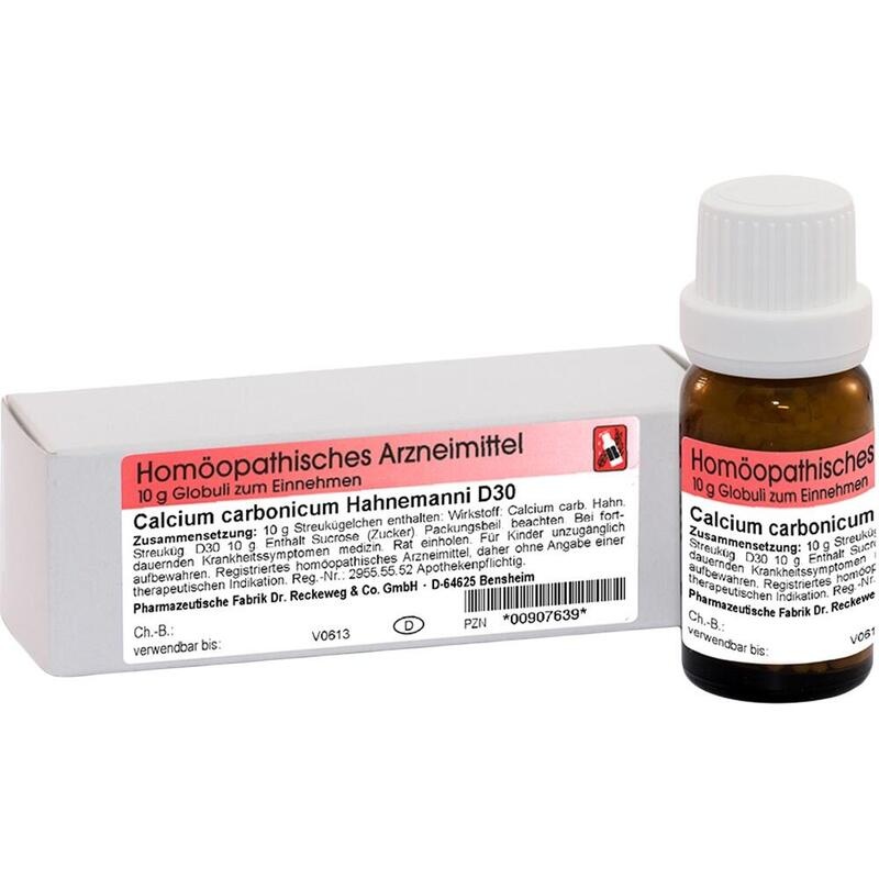 CALCIUM CARBONICUM Hahnemanni D 30 Globuli