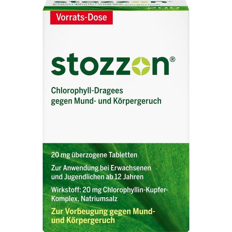 STOZZON Chlorophyll überzogene Tabletten