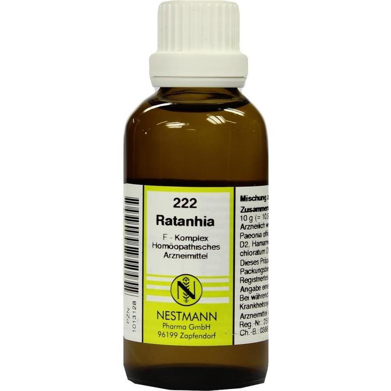 RATANHIA F Komplex Nr.222 Dilution