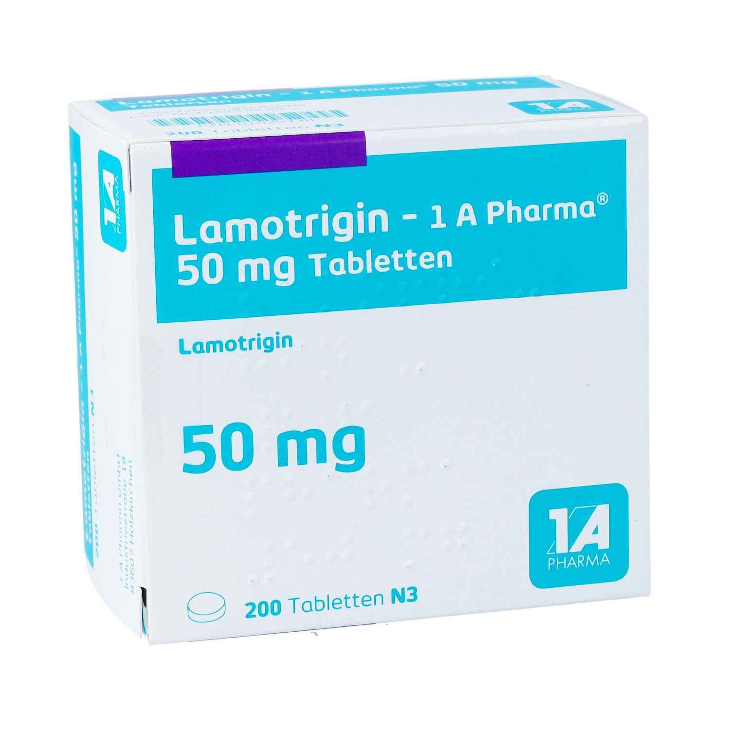 LAMOTRIGIN-1A Pharma 50 mg Tabletten