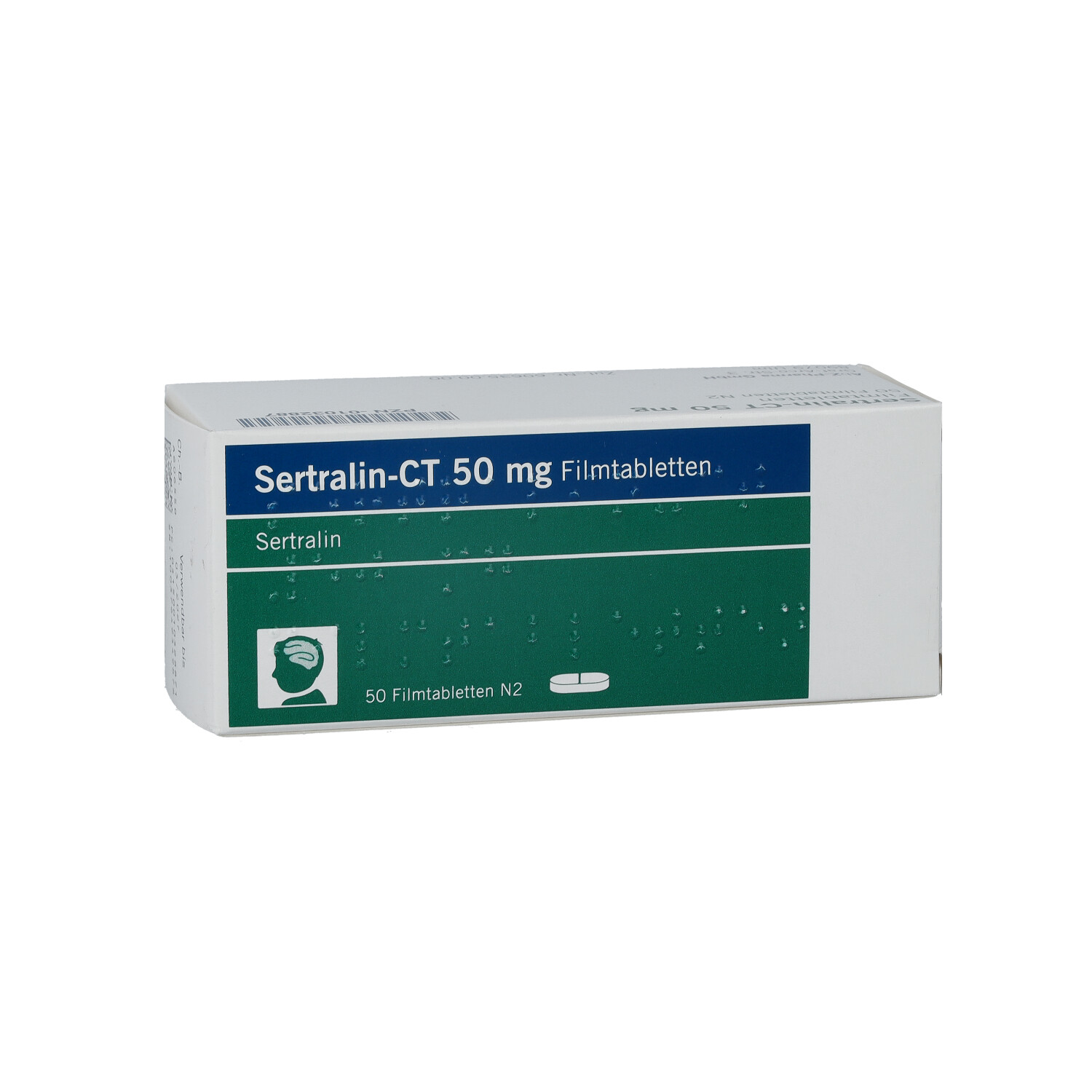 SERTRALIN-CT 50 mg Filmtabletten