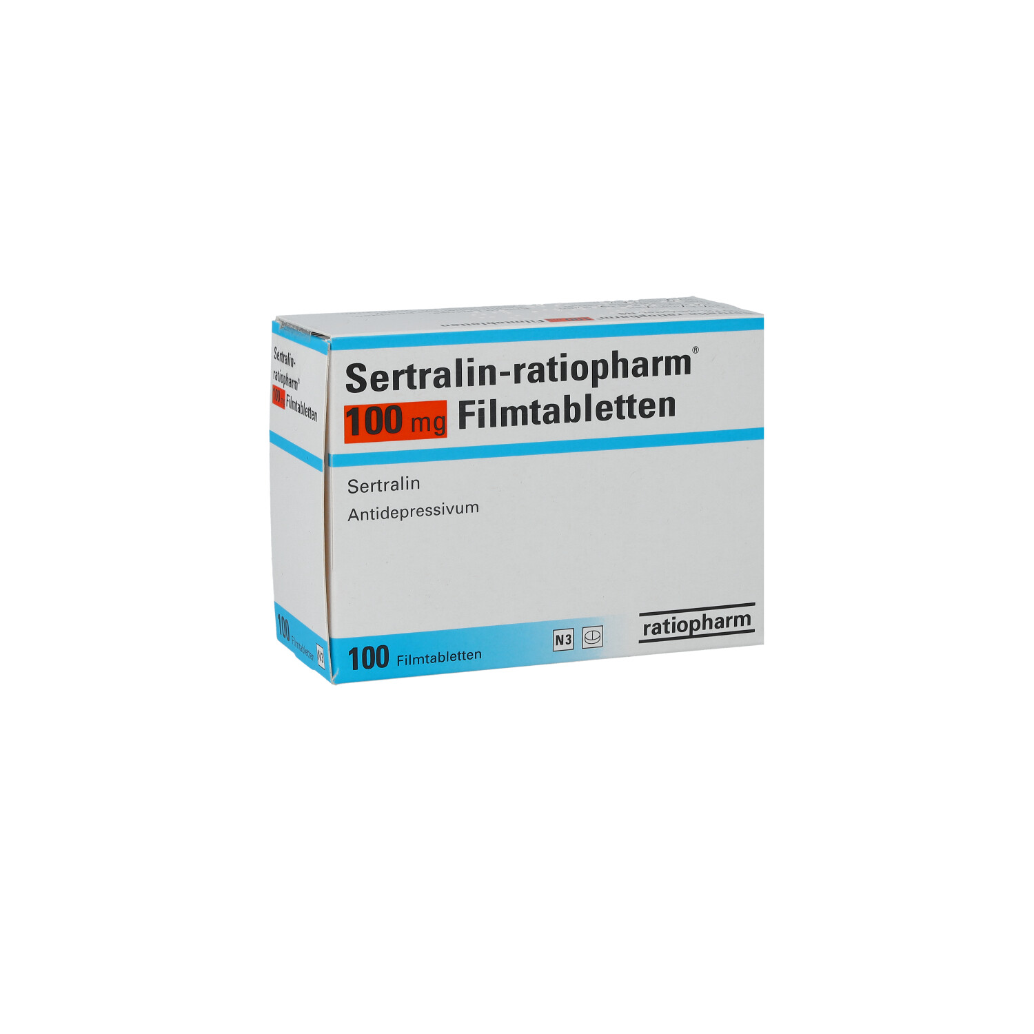 SERTRALIN-ratiopharm 100 mg Filmtabletten