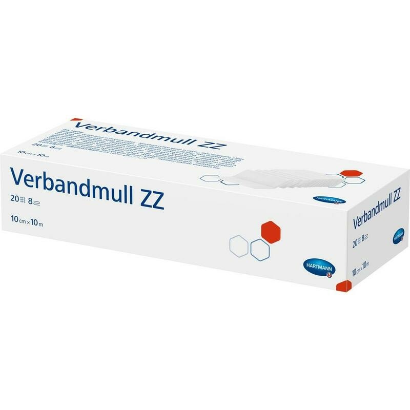 VERBANDMULL Hartmann 10 cmx10 m zickzack