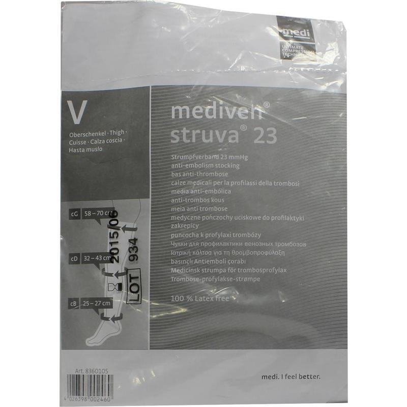 MEDIVEN Struva 23 Gr.5 Oberschenk.m.Noppenhaftb.