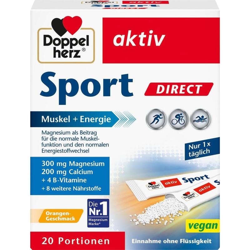 DOPPELHERZ Sport DIRECT Vitamine+Mineralien