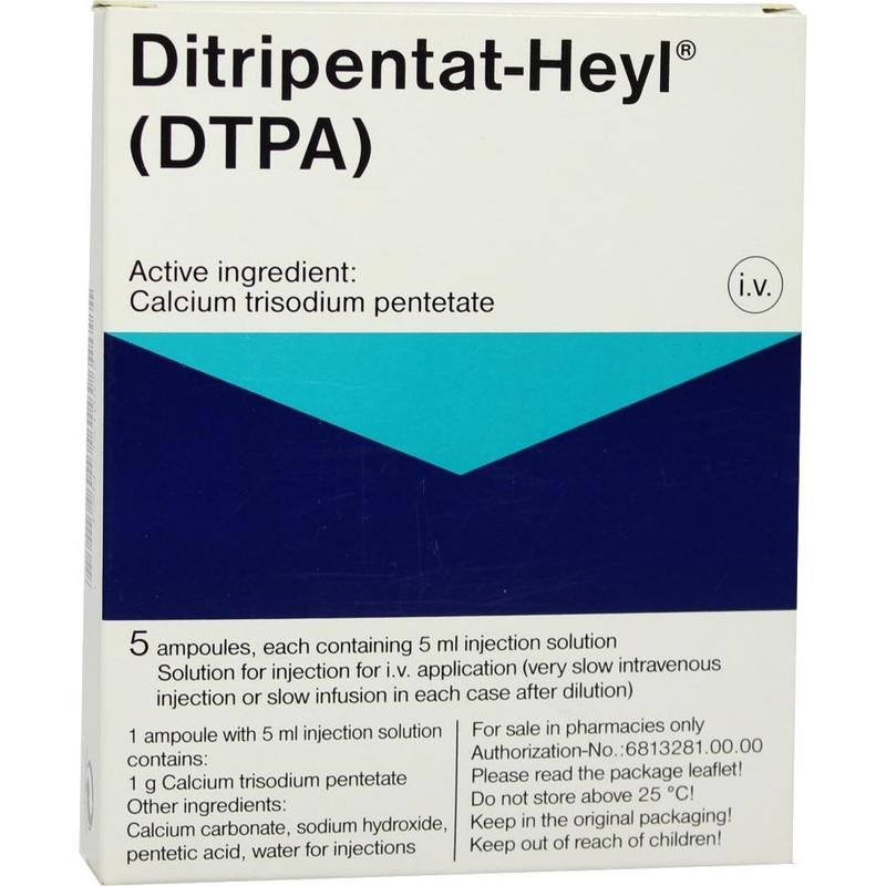 DITRIPENTAT-Heyl Injektionslösung Ampullen