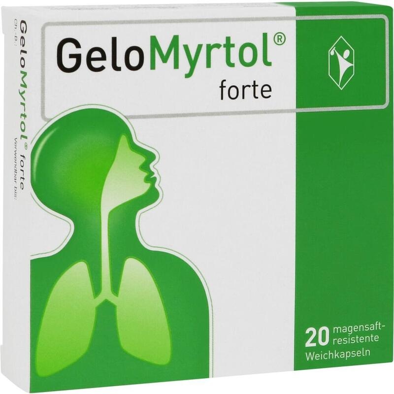 GeloMyrtol forte bei Bronchitis, Nasennebenhöhlenentzündung & festsitzendem Husten