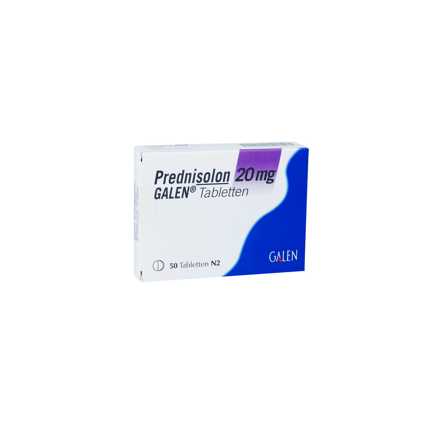 PREDNISOLON 20 mg GALEN Tabletten
