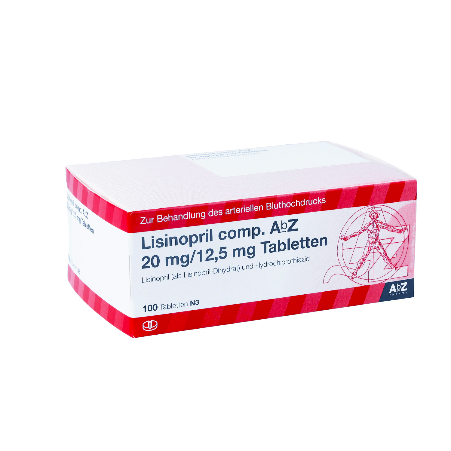 LISINOPRIL comp. AbZ 20/12,5 mg Tabletten