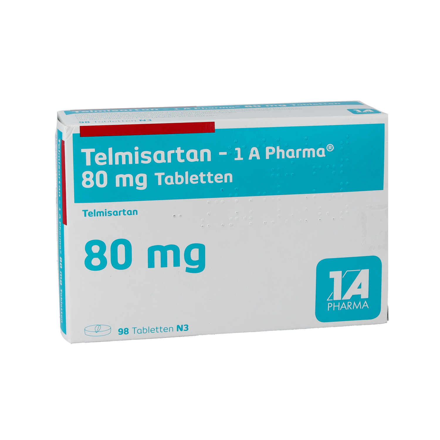 TELMISARTAN-1A Pharma 80 mg Tabletten