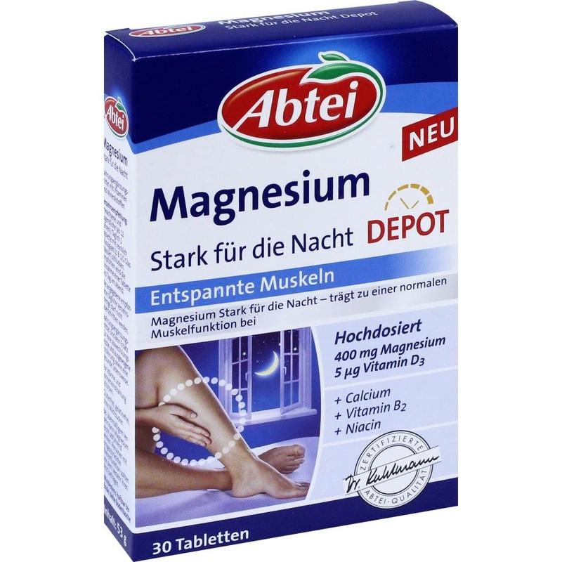 ABTEI Magnesium Stark für die Nacht Depot Tabl.