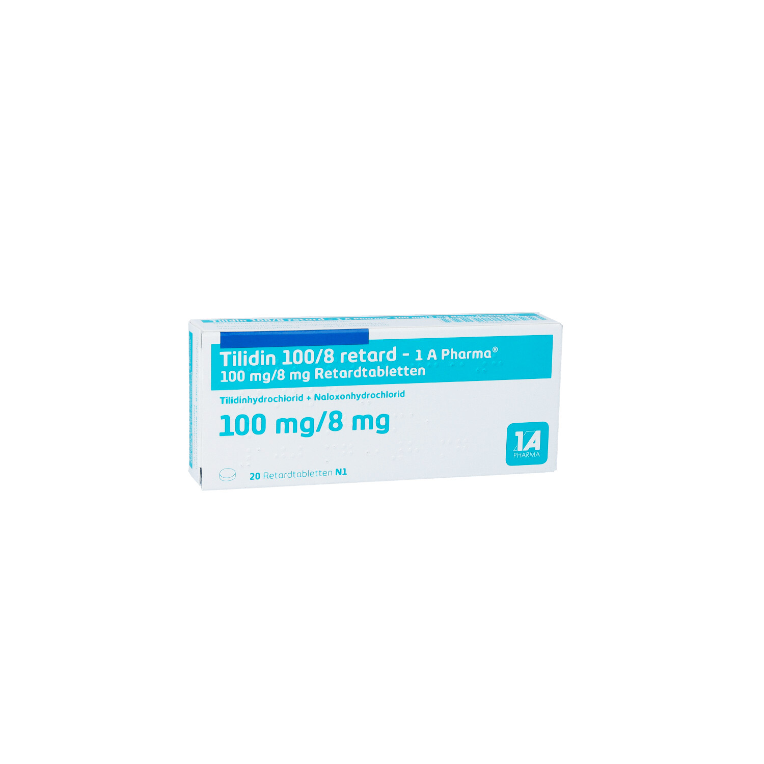 TILIDIN 100/8 mg retard-1A Pharma Tabl.