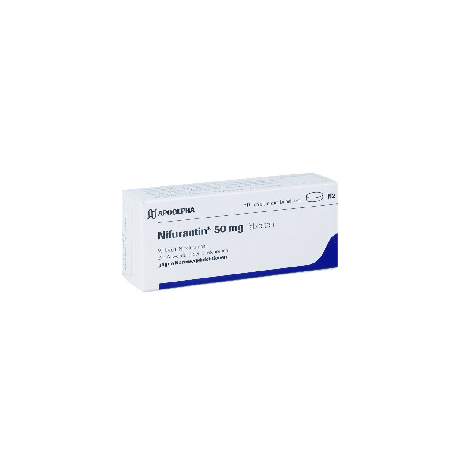 NIFURANTIN 50 mg Tabletten