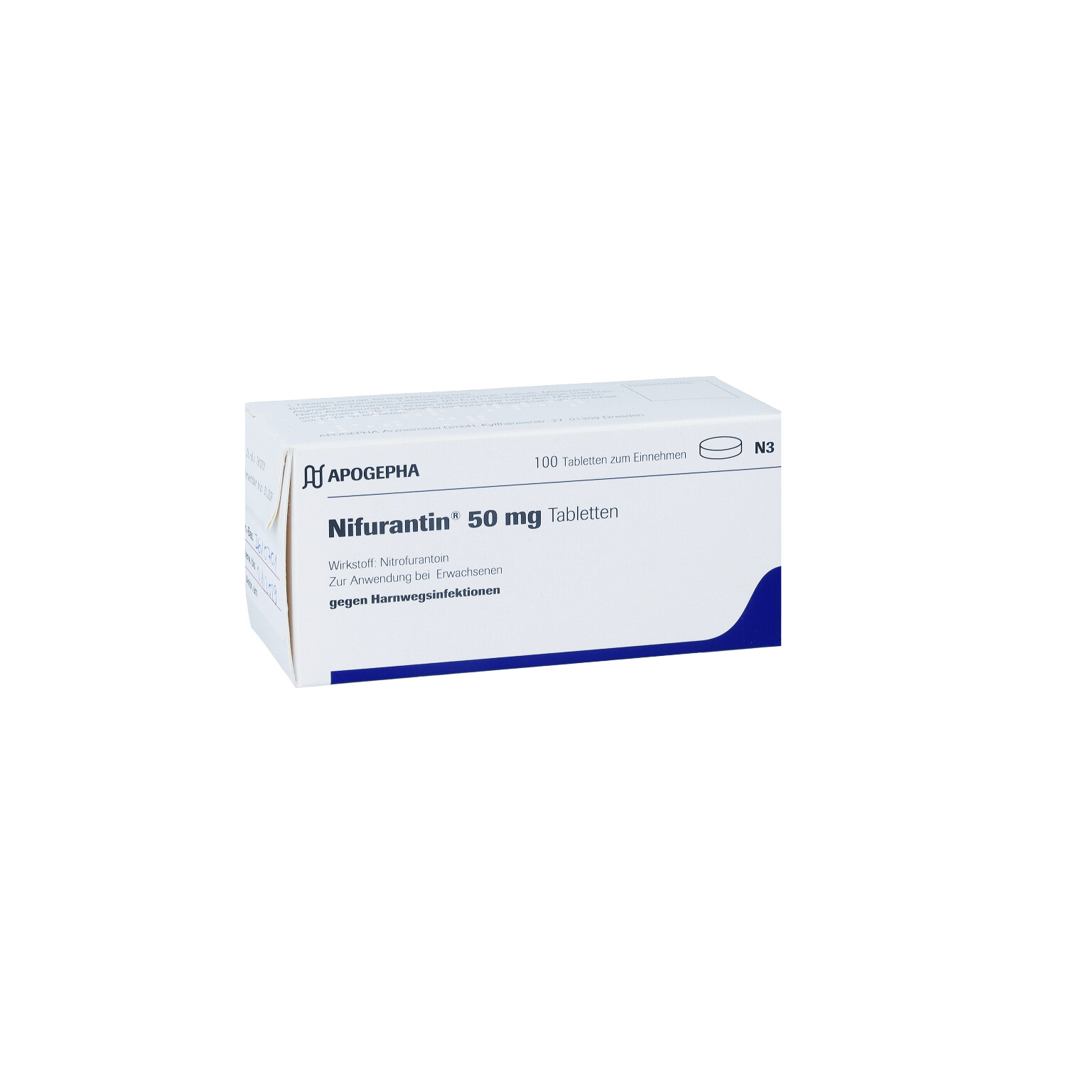 NIFURANTIN 50 mg Tabletten
