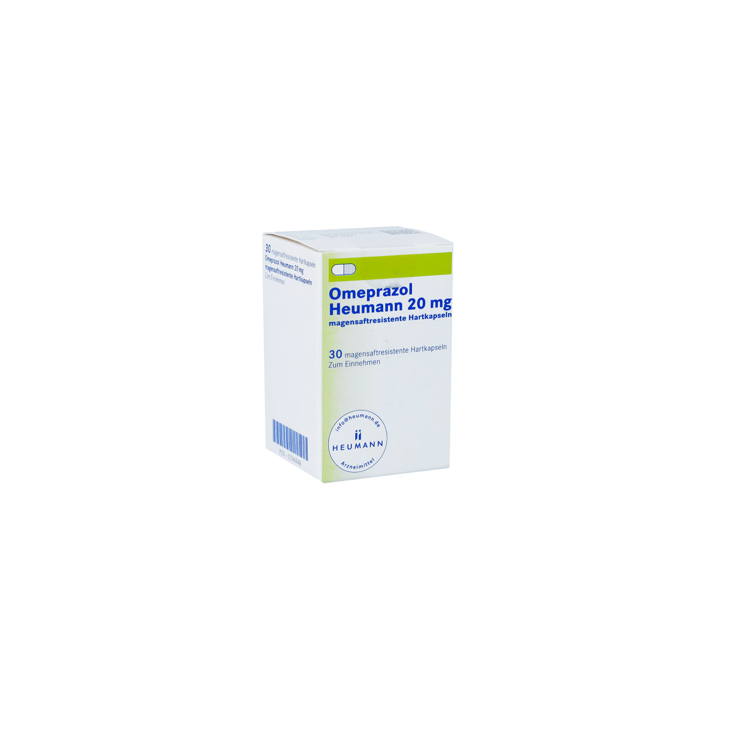 OMEPRAZOL Heumann 20 mg magensaftres.Hartkapseln