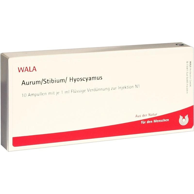 AURUM/STIBIUM/Hyoscyamus Ampullen