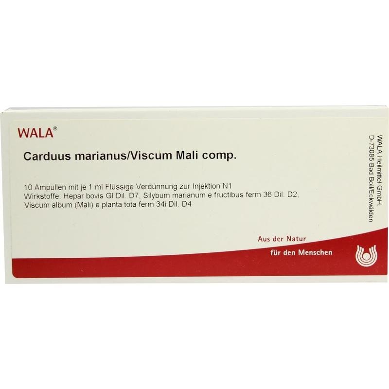 CARDUUS MARIANUS/VISCUM mali comp.Ampullen