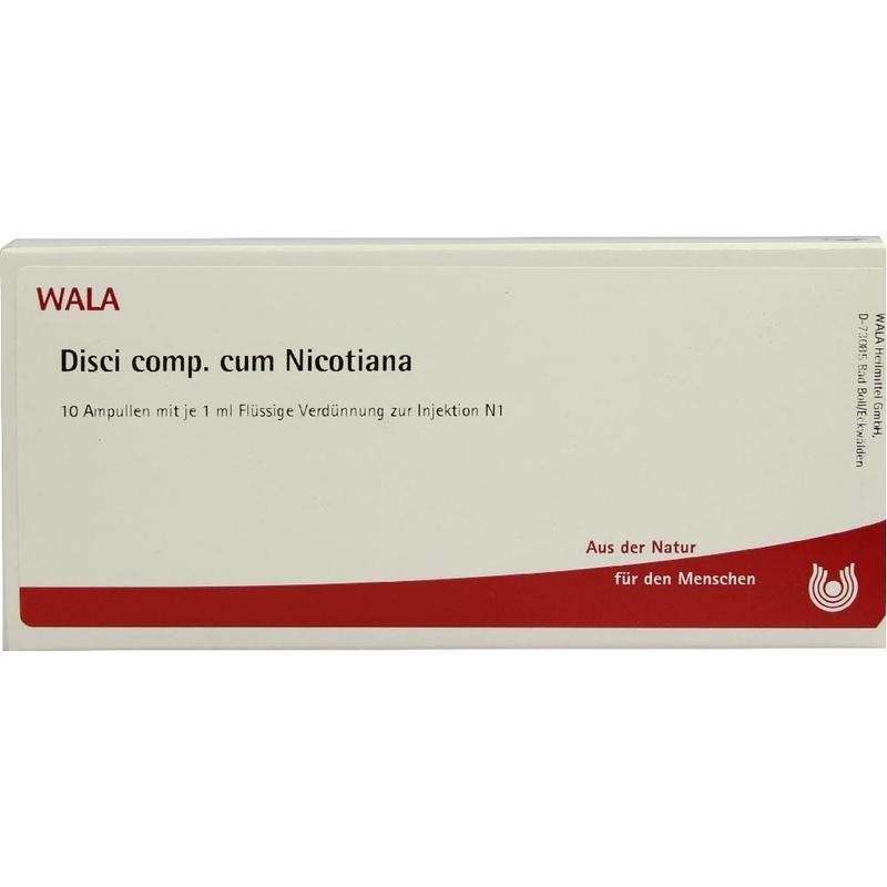 DISCI comp.cum Nicotiana Ampullen