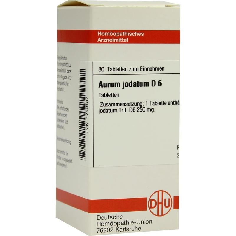 AURUM JODATUM D 6 Tabletten