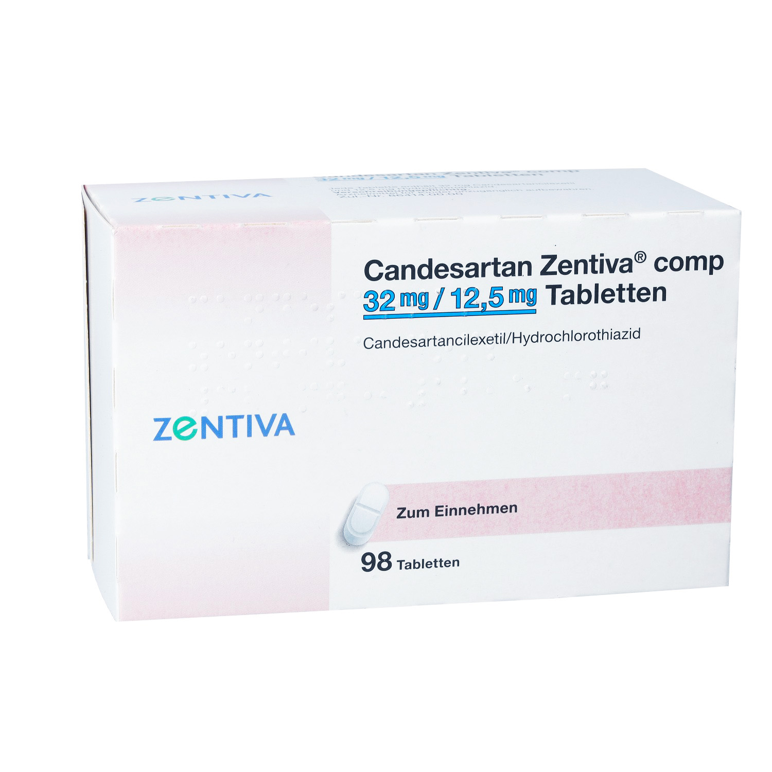 CANDESARTAN Zentiva comp 32 mg/12,5 mg Tabletten