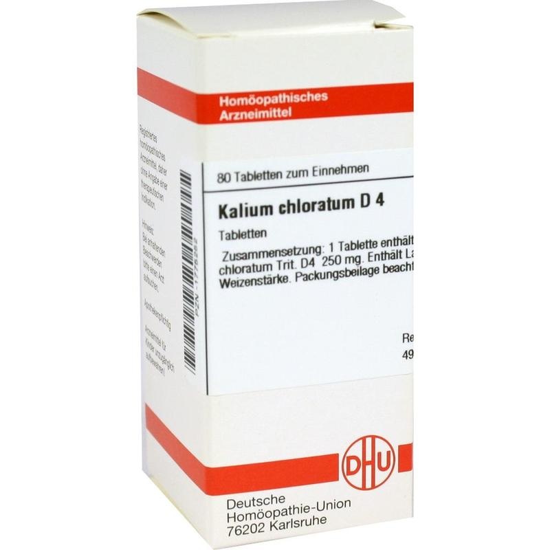 KALIUM CHLORATUM D 4 Tabletten