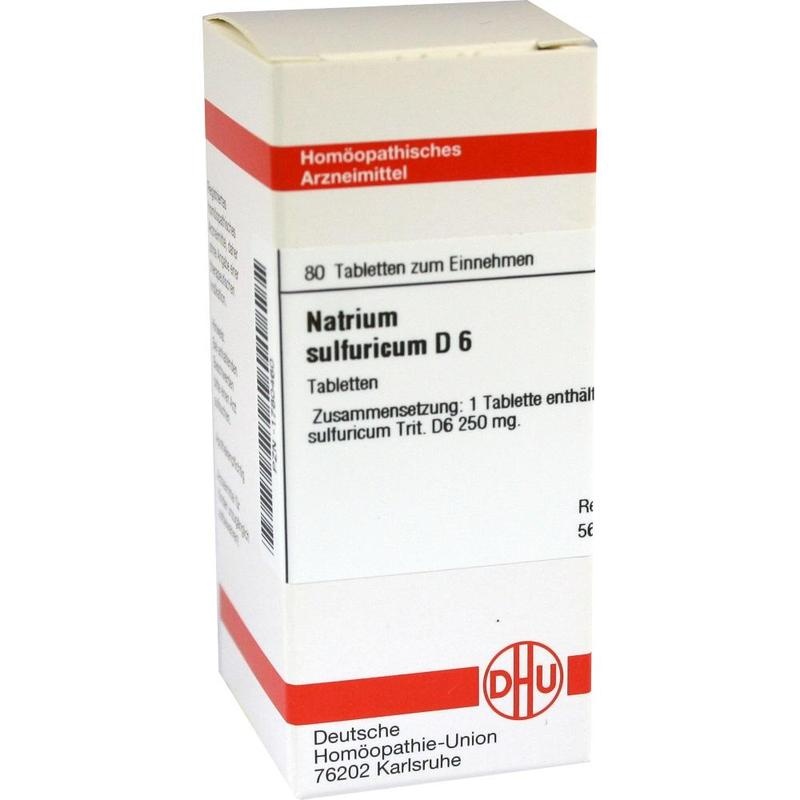 NATRIUM SULFURICUM D 6 Tabletten