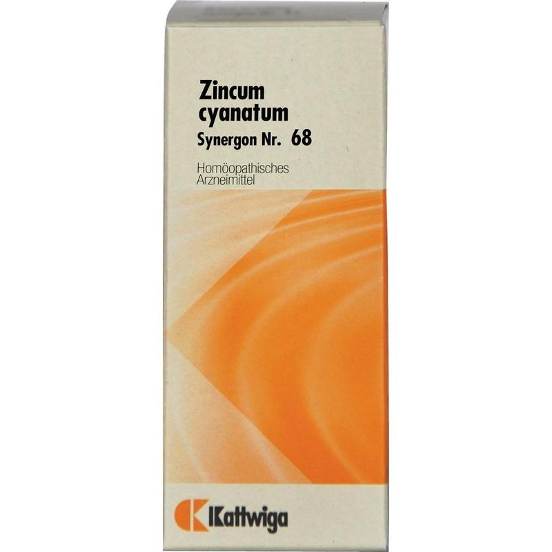 SYNERGON KOMPLEX 68 Zincum cyanatum Tropfen