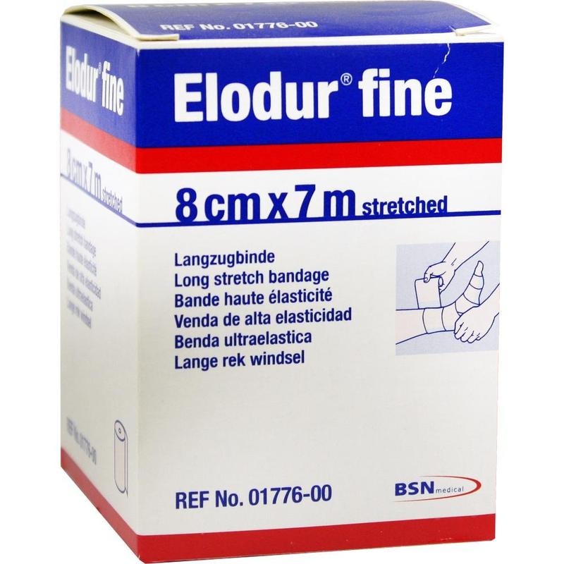 ELODUR fein Kompr.Binde 8 cmx7 m