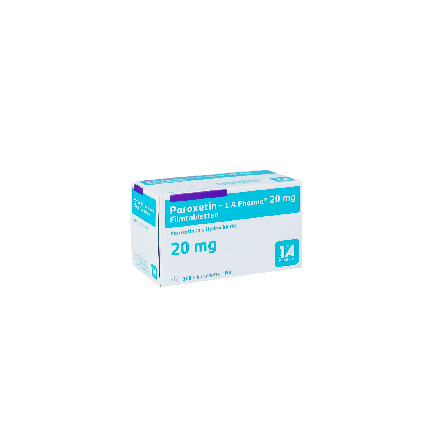 PAROXETIN-1A Pharma 20 mg Filmtabletten