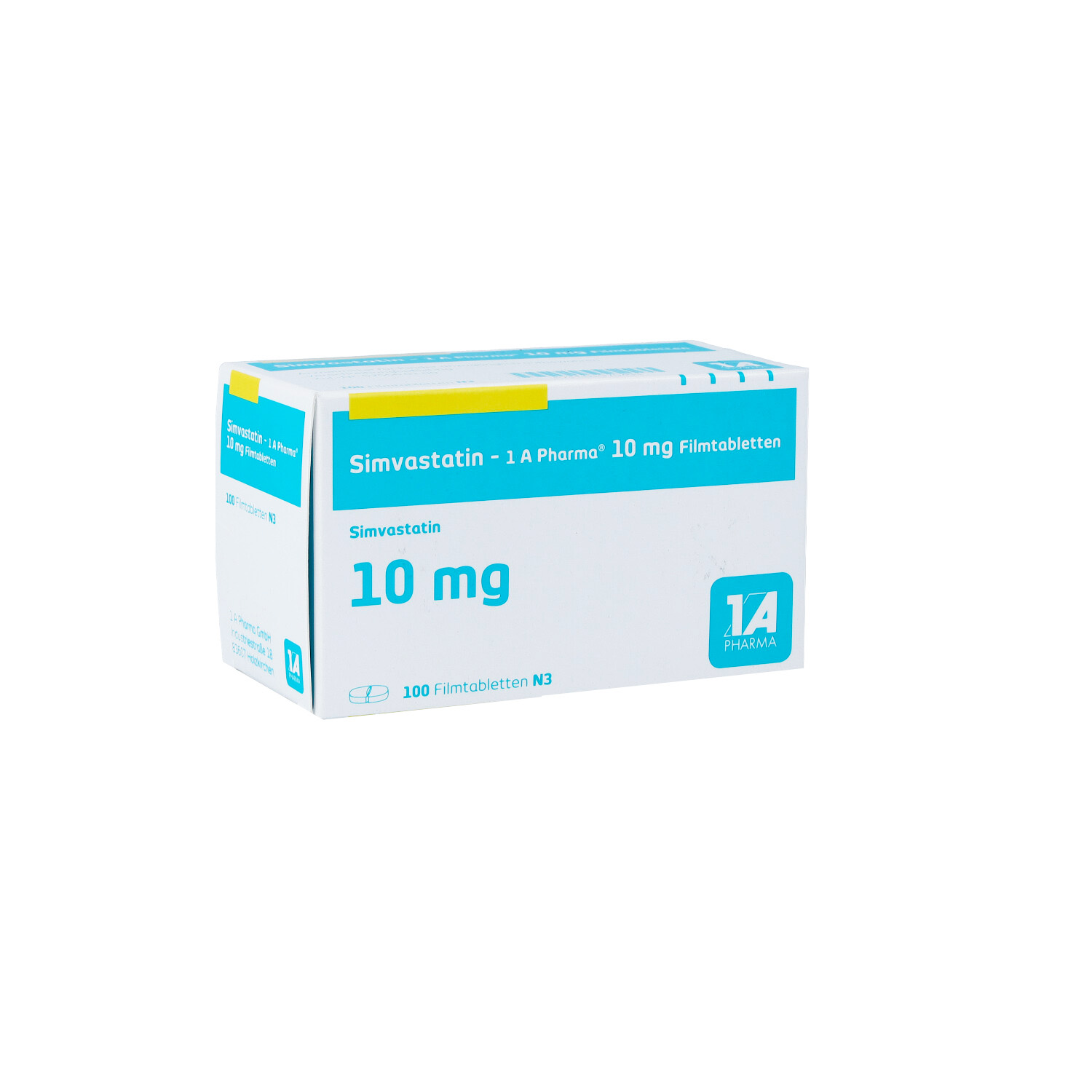 SIMVASTATIN-1A Pharma 10 mg Filmtabletten