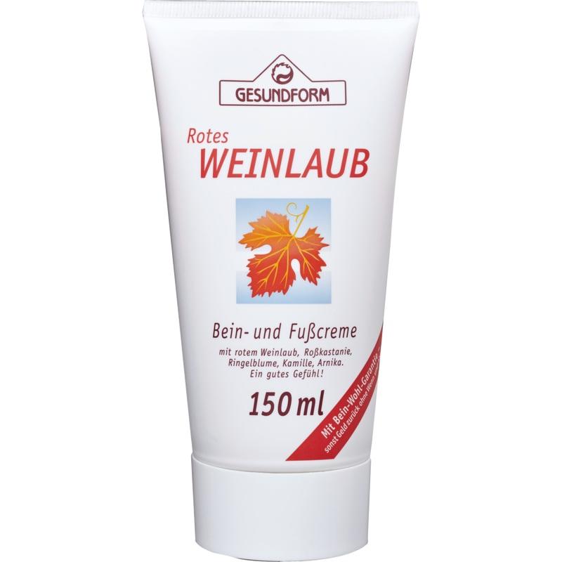 GESUNDFORM rotes Weinlaub Creme