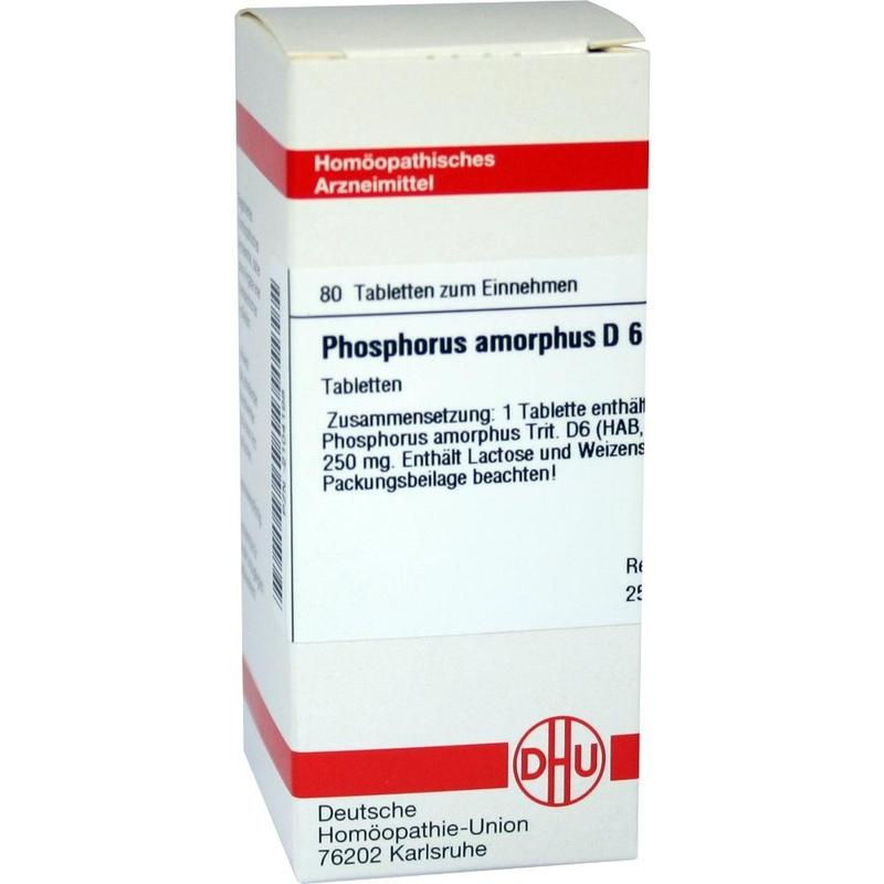 PHOSPHORUS AMORPHUS D 6 Tabletten
