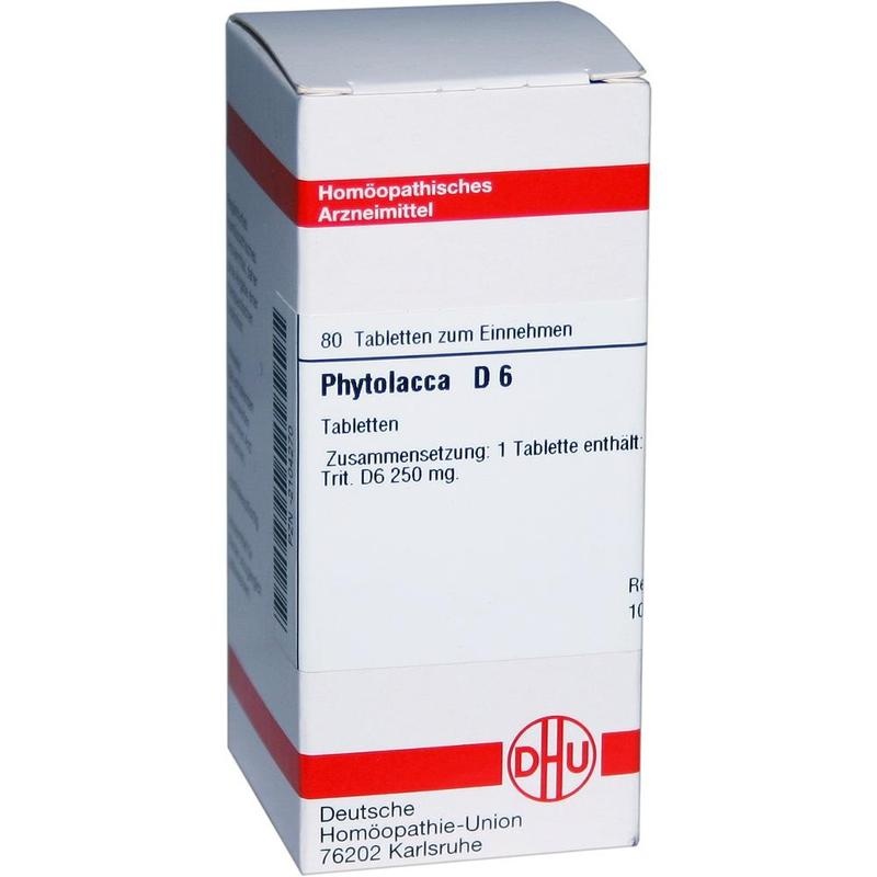 PHYTOLACCA D 6 Tabletten