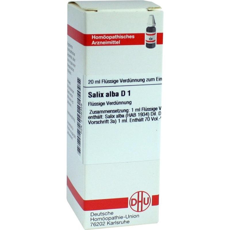 SALIX ALBA D 1 Dilution