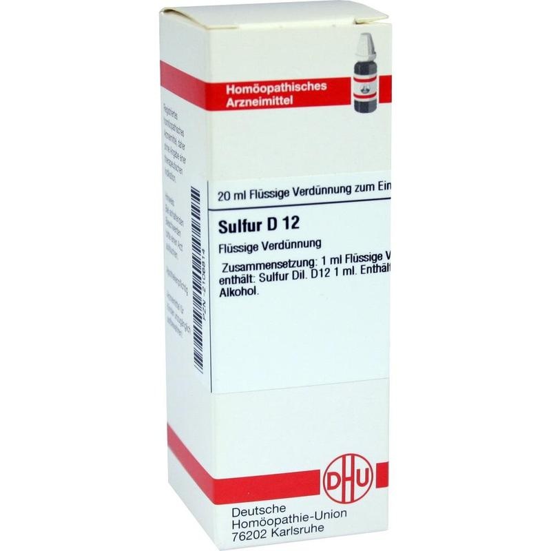SULFUR D 12 Dilution