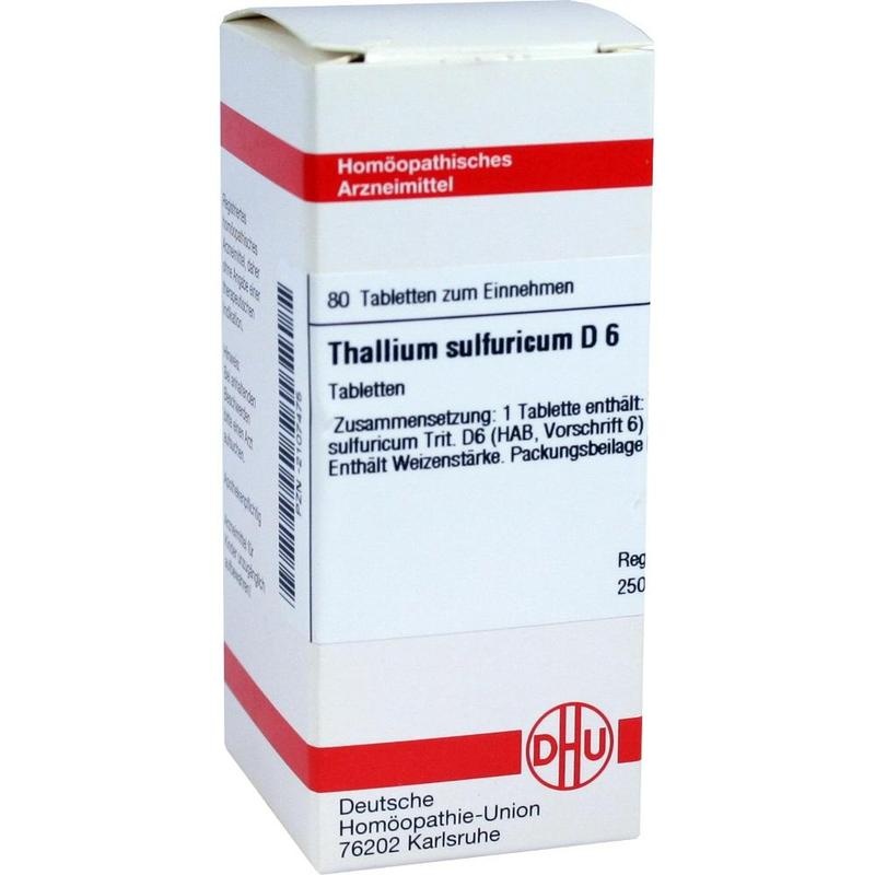 THALLIUM SULFURICUM D 6 Tabletten
